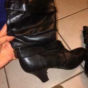Shoes - size 8.5 black boots Shoes - size 8.5 black boots